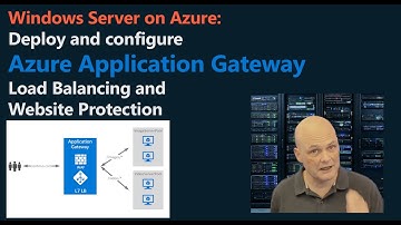 Deploy and configure an Azure Application Gateway for load balancing and website protection.