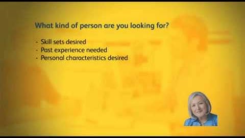 Eight Ingredients of an Effective Job Description with Rhonda Abrams