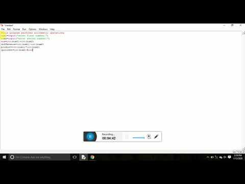 Write a python program to perform arithmetic operations any two number inputed by user