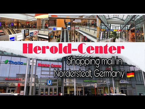 Herold-Center | Shopping mall in Norderstedt, Germany ?? | #subscribe #video #shopping | MsAir