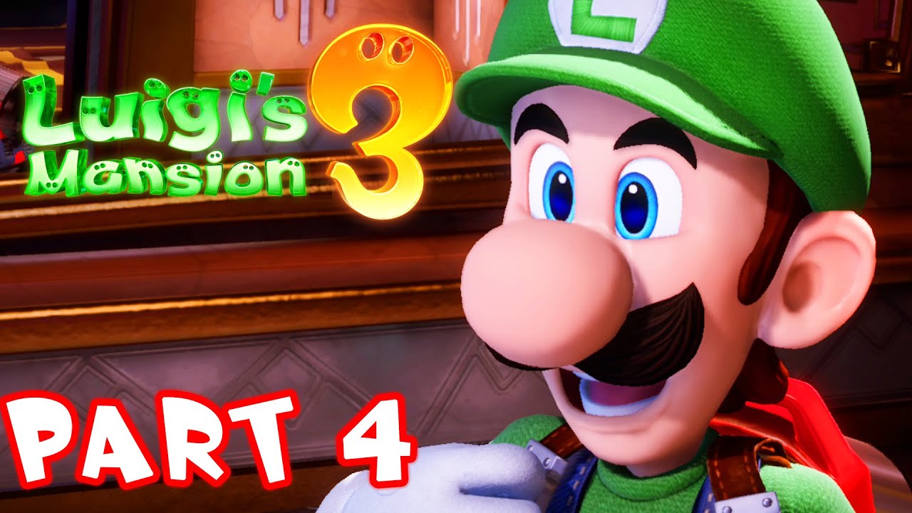 Luigi's Mansion 3 - Part 4 - Gooigi Arrives! Gameplay Walkthrough 