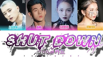 How Would KARD Sing "SHUT DOWN" by BLACKPINK | Color Coded Lyrics