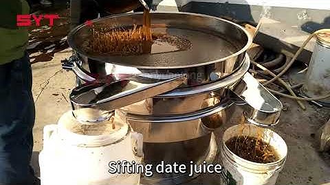 Liquid Vibrating Screen Filter Video Collection