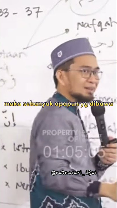 Jika Istri Memaksa Bekerja Mencari Nafkah - Ustadz Adi Hidayat