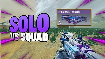 cordite must be best SMG in codm ( call of duty mobile cordite gunsmith and gameplay BR season 4 )