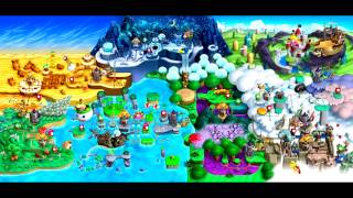 New Super Mario Bros. U: All Map Themes Combined