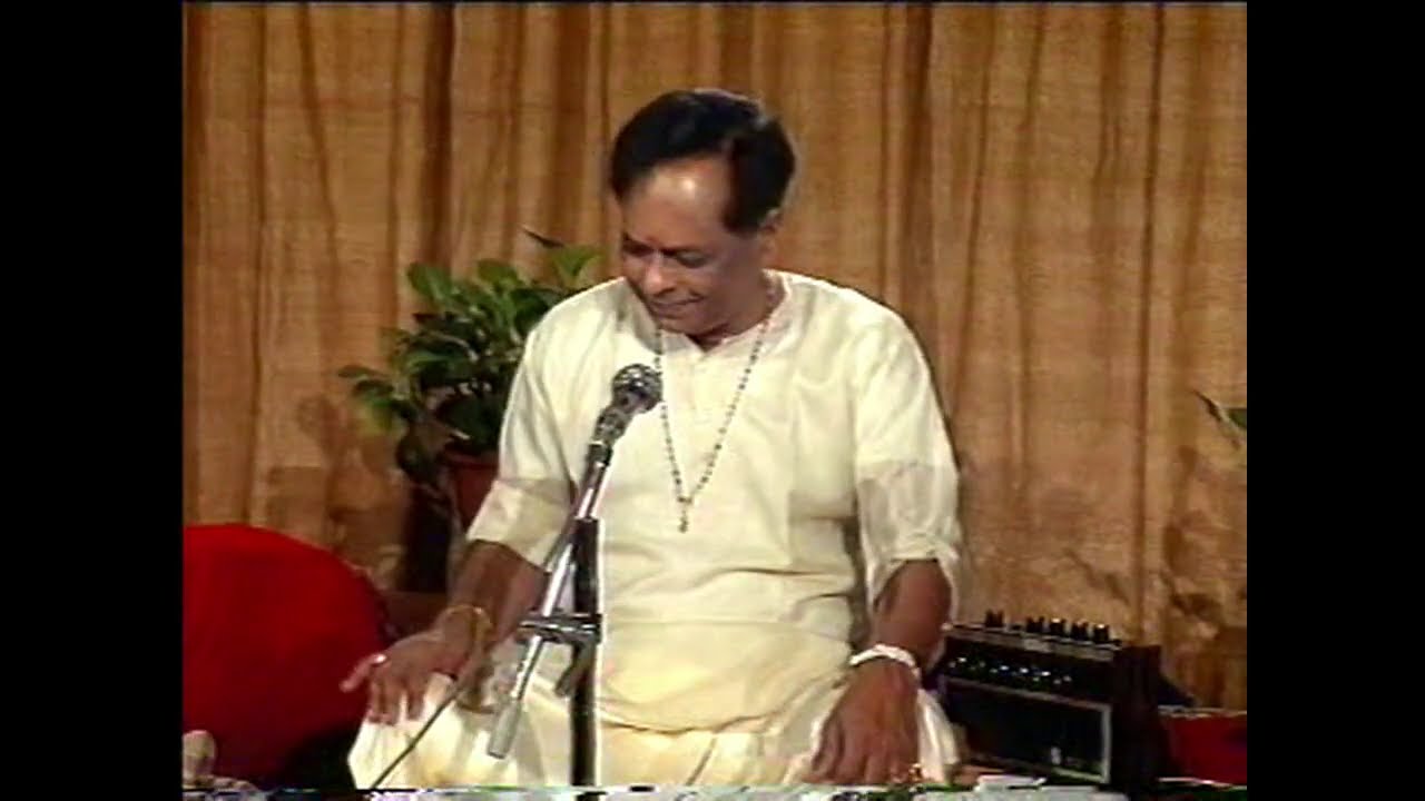 Tamralochani Latangi  Latangi  Janaka Raga Kriti Manjari  Dr M Balamuralikrishna  Video 63