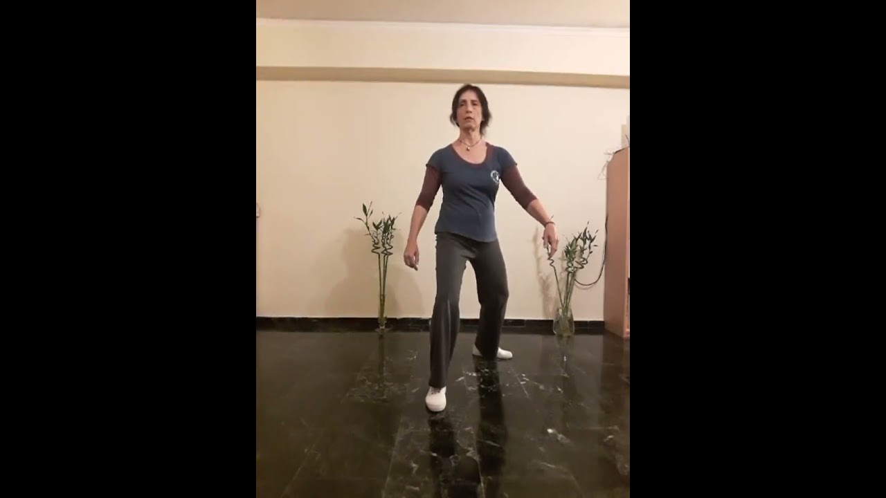 Beginners tai ji  exercises for better posture (greek)