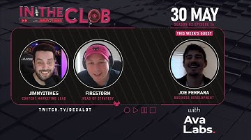 Ava Labs BD Joe Ferrara IN THE CLOB!