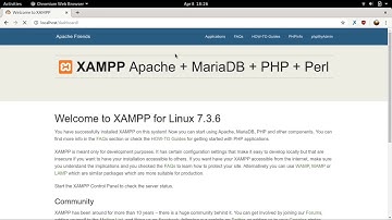Cara start xampp melalui terminal di linux fedora
