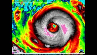 Typhoon Hagibis's Iconic Eye Wall Replacement Cycle - Satellite Imagery Wealth