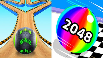 Going ball VS Ball run 2048 All Level gameplay android iOS 2025