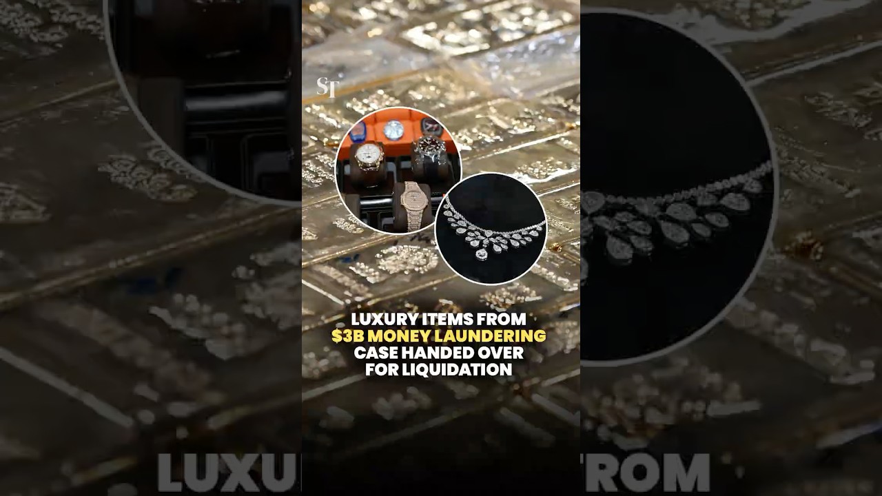 Luxury items from $3b money laundering case handed over for liquidation