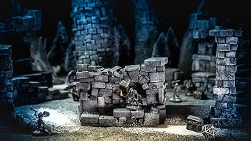 How I Make Frostgrave Ruins Terrain