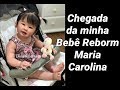 CHEGADA DA MINHA BEBÊ REBORN TOLDDLER MARIA CAROLINA