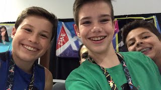 Ethan fineshriber and ninja kidz tv headed to provo utah at the cvx
live convention. they enjoyed meeting fans seeing bunches of famous
r’s yo...