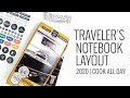 Traveler's Notebook Layout 2020 | Feed Your Craft DT Thankful 30 Kit