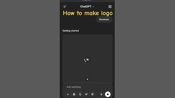 How to Make a Logo Using ChatGPT in 30 Seconds!#shorts #viralshorts #30sec #chatgpt