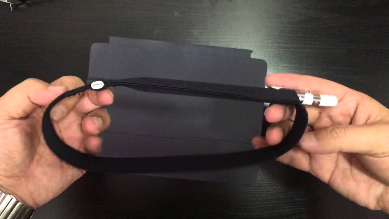 Apple Pencil sleeve c/w adapter compartment - YouTube