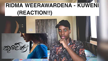 AFRICAN REACTION to | Kuweni (කුවේණී) - Ridma Weerawardena ft. Dinupa Kodagoda | Charitha Attalage |