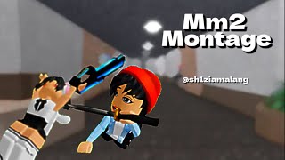 Mm2 Montage | Sheriff + Hero + Murderer Wins || @sh1ziamalang