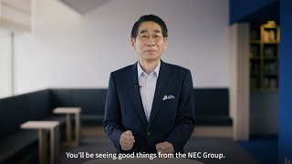 Message from NEC Corporation CEO, Takayuki Morita: Contributions through DX [NEC Official]