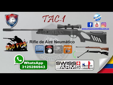 Rifle Aire Comprimido Sag Krico Calibre 5.5 Qb 20 Potente