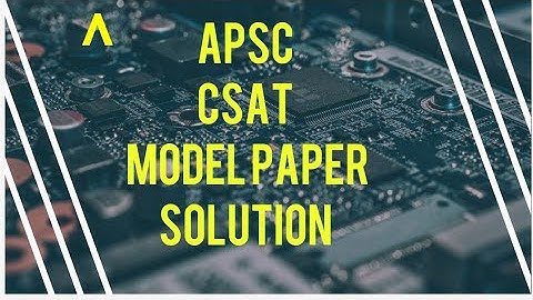 apsc/csat model paper /triplets problem