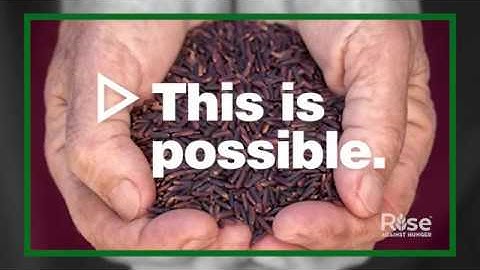 This is possible.: A Global Movement to End Hunger by 2030 (15 second)