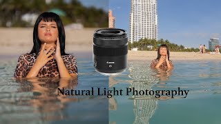 Canon EOS R in 2023 Natural Light Photoshoot RF 85mm F2
