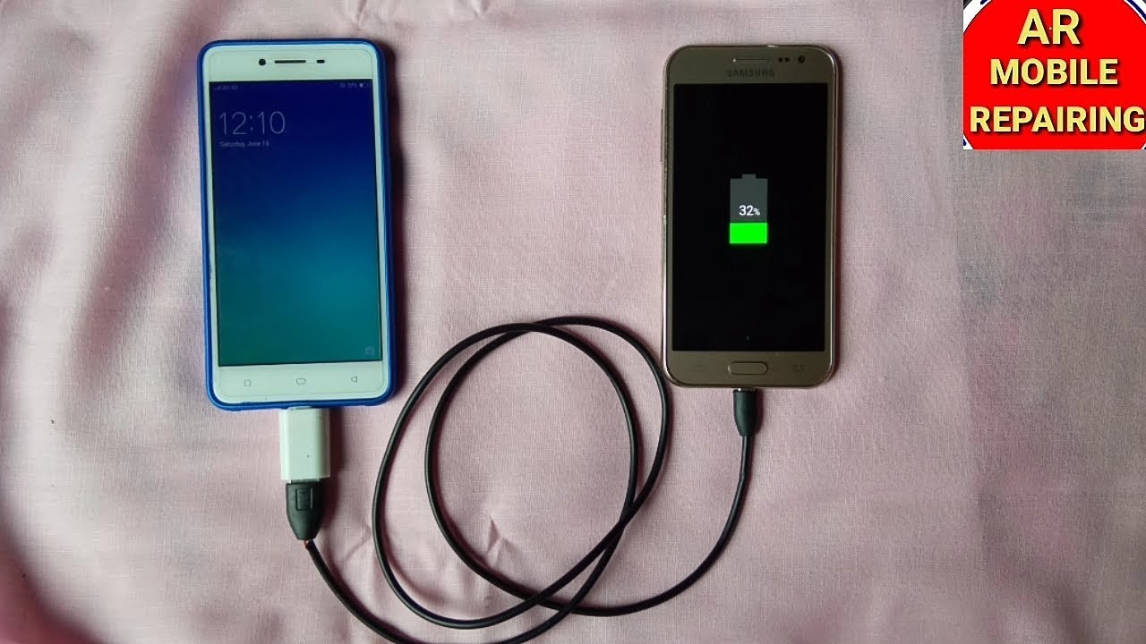 how to mobile to mobile || charge transfer || android phone charge