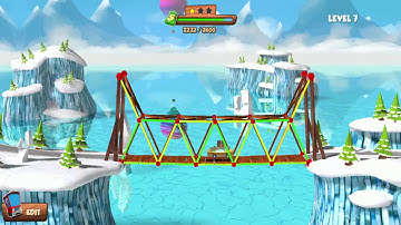 Bridge Builder Simulator # 1 - Android Gameplay HD