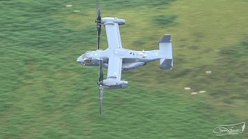Epic Osprey Low Pass Through the Mach Loop