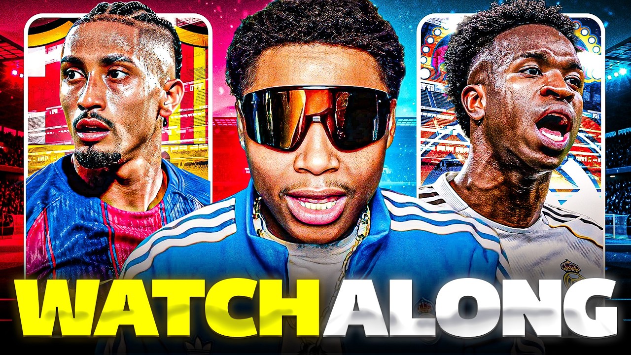 Barcelona vs Real Madrid LIVE ⚪️ EL CLASICO Watch Along & Reaction ...