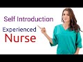 Nurse interview questions and answers  self introduction experienced nurse  nurse job in usa