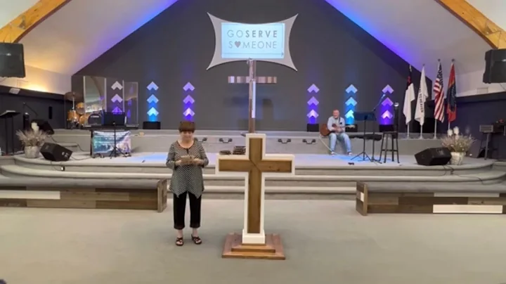 Sister Sherry Busby Recognizing Our New Members  S...