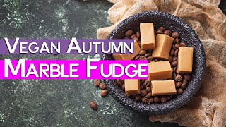 Autumn Marble Fudge - Teals Tasty Alternative To Junk Food