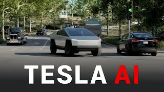 Watch Tesla’s Self-Driving Car Learn In a Simulation! 🚘