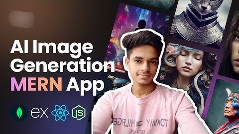 Full Stack MERN AI Image Generation App Using DALLE AI Api