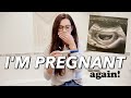 FINDING OUT IM PREGNANT AGAIN! || LIVE Digital Pregnancy Test + Ultrasound