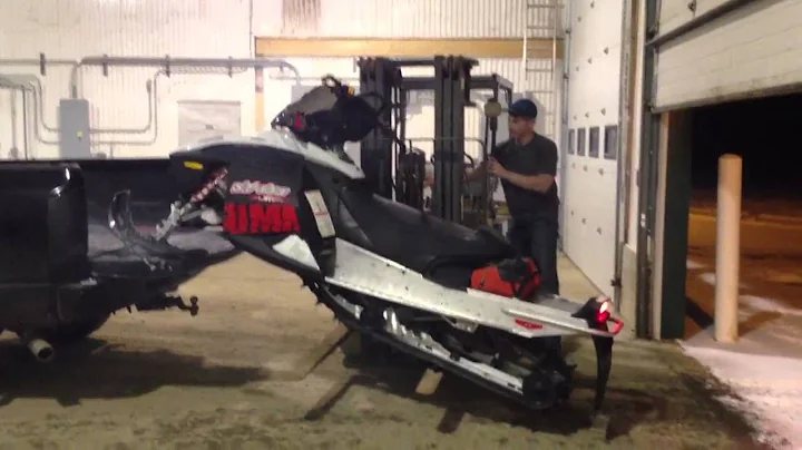 How Not To Unload Your Sled