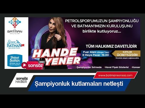 Şampiyonluk kutlamaları netleşti