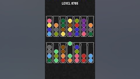 Ball Sort Puzzle Level 8765