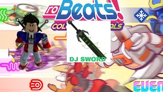 [EVENT] How to get DJ'S SWORD OF AGILITY in ROBEATS! (RB BATTLES SWORD) [ROBLOX]
