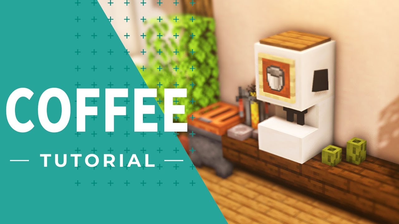 Minecraft Working Coffee Machine Tutorial How To Build In Minecraft Minecraft マインクラフト 動画のまとめ