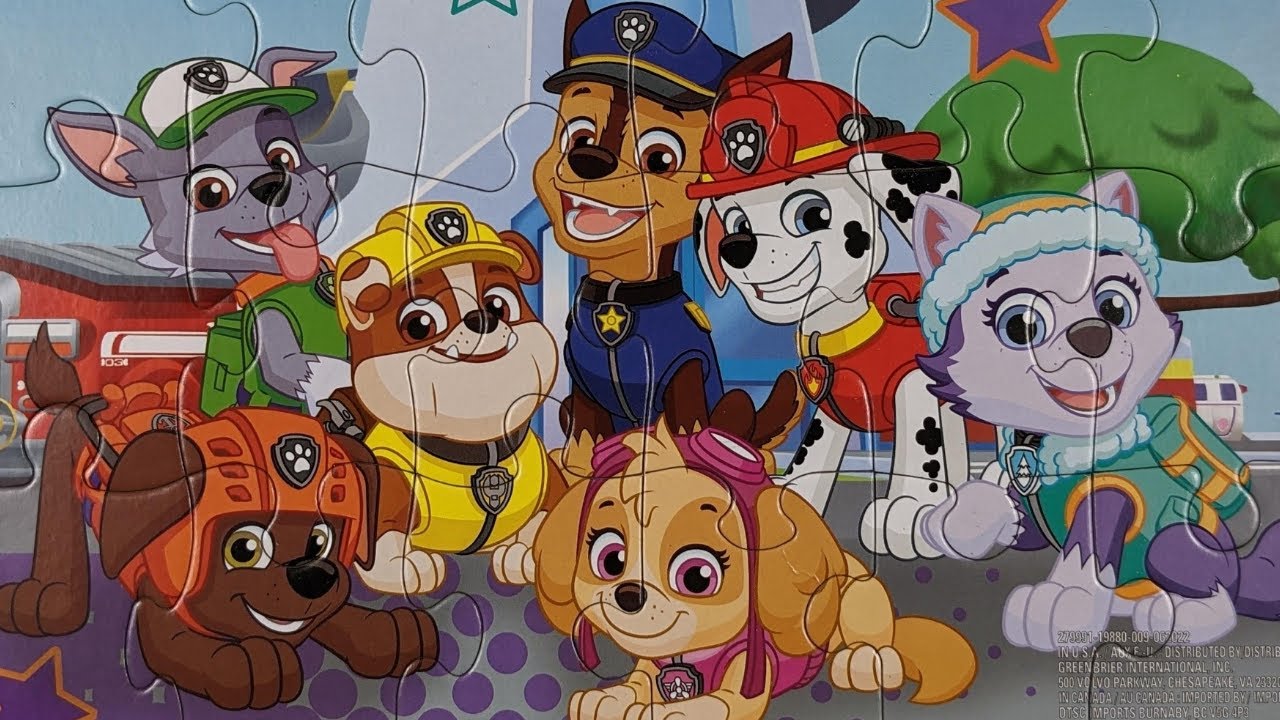 Paw Patrol and Team  | Rubble Marshall  Chase Skye Rocky Zuma  | Dollar Tree | Dollar Toys for Kids