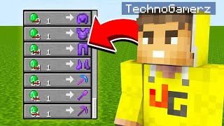 Minecraft But YouTubers TRADE  Super OP Items......!