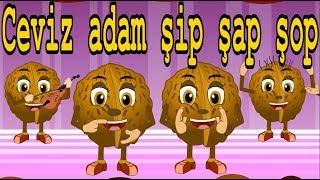 Ceviz adam şip şap şop şarkısı | Yeni Bebek Şarkıları | Balon TV