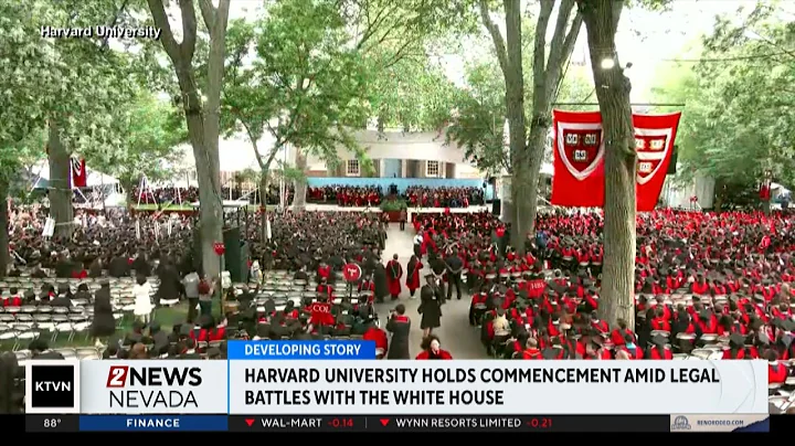 Harvard students graduate as Trump administration tries to block international students