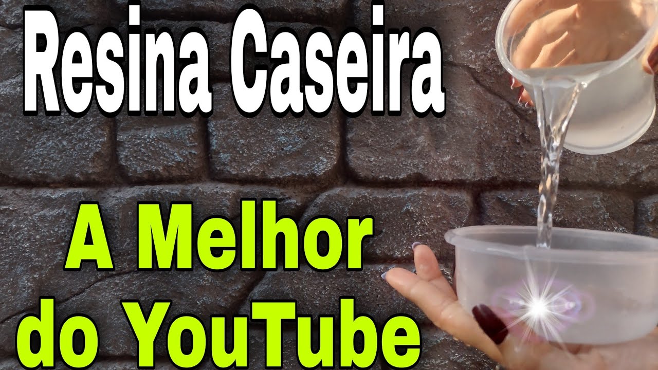 Como fazer Resina Caseira de alta resistência - YouTube